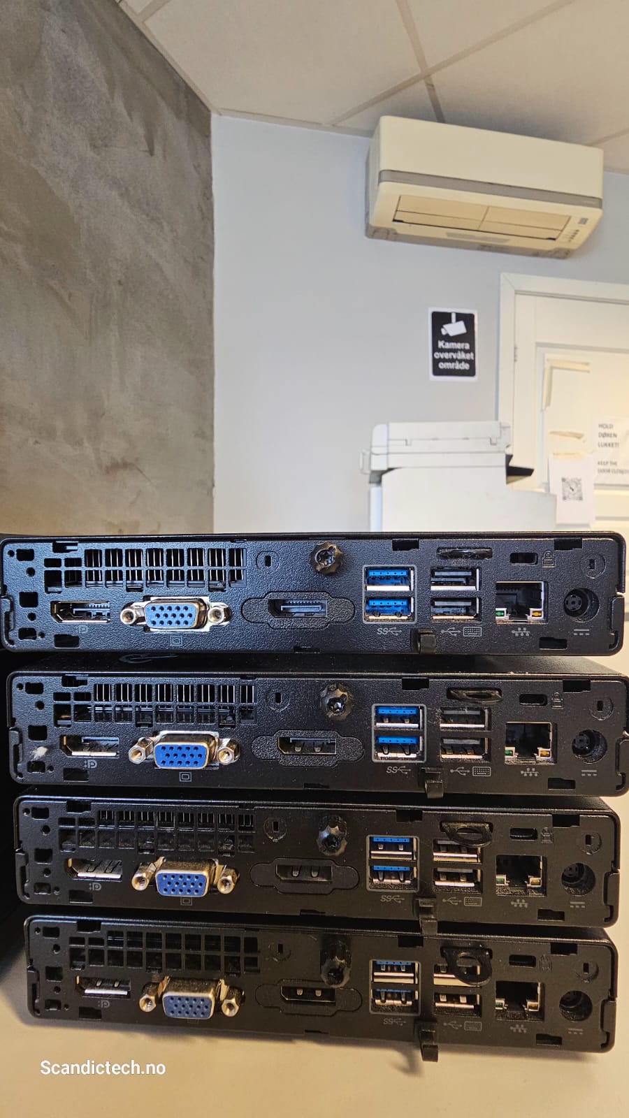 HP ELITEDESK 705 G3 MINI / AMD A10-8770E R7 / RADEON GRAPHICS / 8GB / 128 GB SSD - Image 6