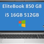 HP EliteBook 850 G8 15.6" i5-1145G7, 16GB RAM - 512GB SSD - Windows 11 Pro