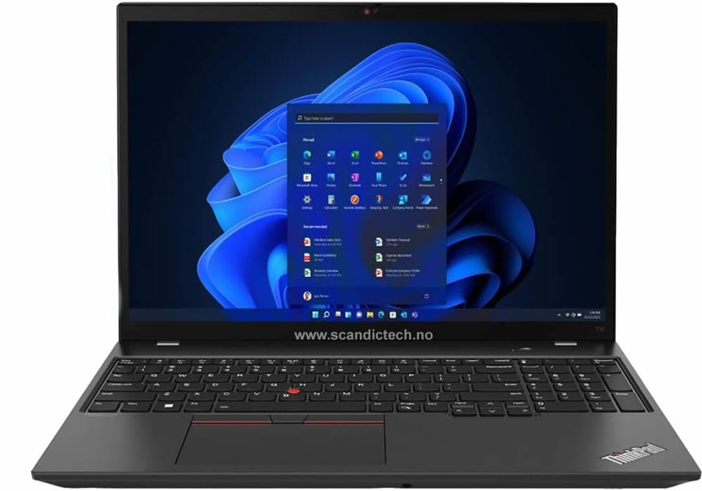 Lenovo ThinkPad T15 Gen 2 Business Laptop, 15.6" FHD Display, Intel Core i7-1185G7 vPro, 32GB DDR4 RAM - 1000GB SSD