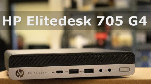 HP EliteDesk 705 G4 AMD Pro A10, Desktop Business PC, 256GB SSD – 16GB RAM – Windows 10 Pro – Wifi