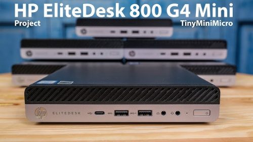 HP EliteDesk 800 G3 Mini Business Desktop PC, 256GB SSD – 16GB RAM – Wifi