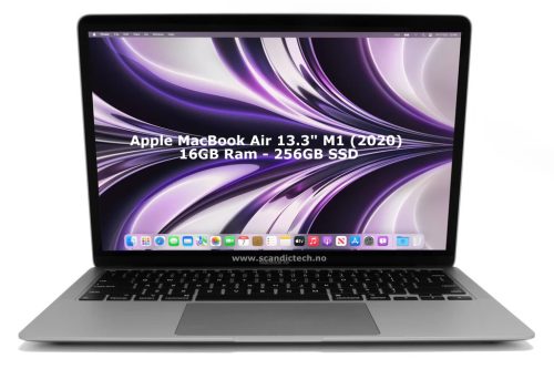 Apple MacBook Air 13.3" M1 (2020) – 16GB Ram - 256GB SSD