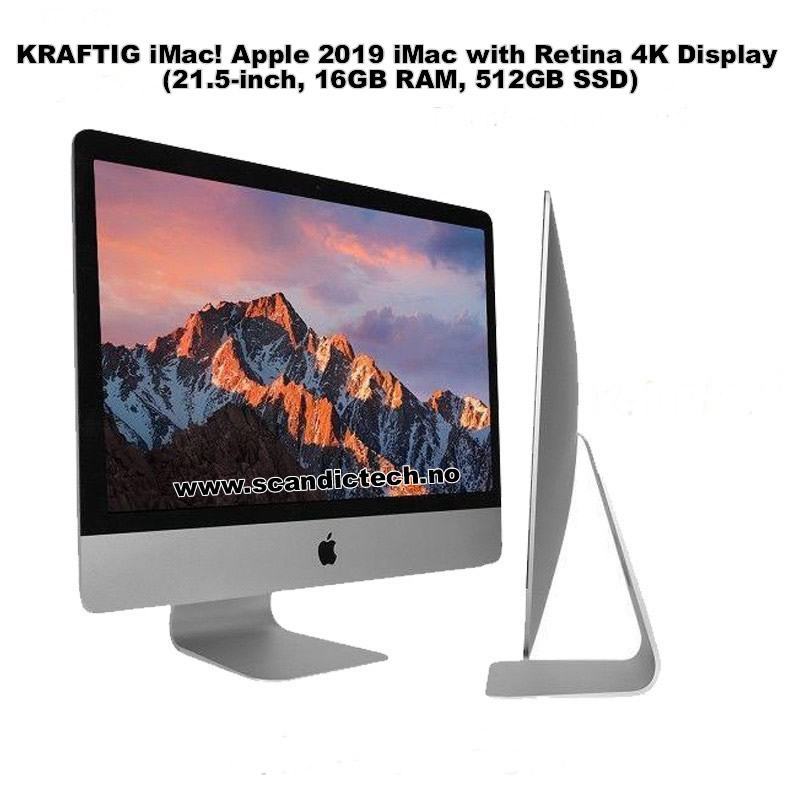 KRAFTIG iMac! Apple 2019 iMac with Retina 4K Display (21.5-inch, 16GB RAM, 512GB SSD) - Image 2