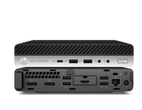 HP EliteDesk Mini 800 G4 - i7-8700, 32GB RAM, 512GB SSD - Kompakt og kraftfull