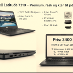 Dell Latitude 7310 – Premium, rask og klar til jobb!