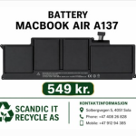 MacBook Air 13" Battery A1370