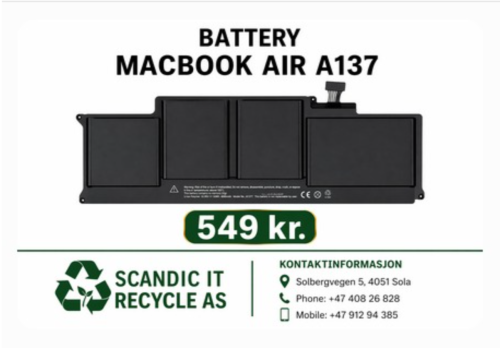 MacBook Air 13" Battery A1370